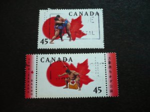 Stamps - Canada - Scott# 1723-1724 - Used Set of 2 Stamps