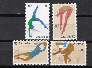 EDSROOM-6101 Australia 590-96 MNH Montreal Olympic Sports