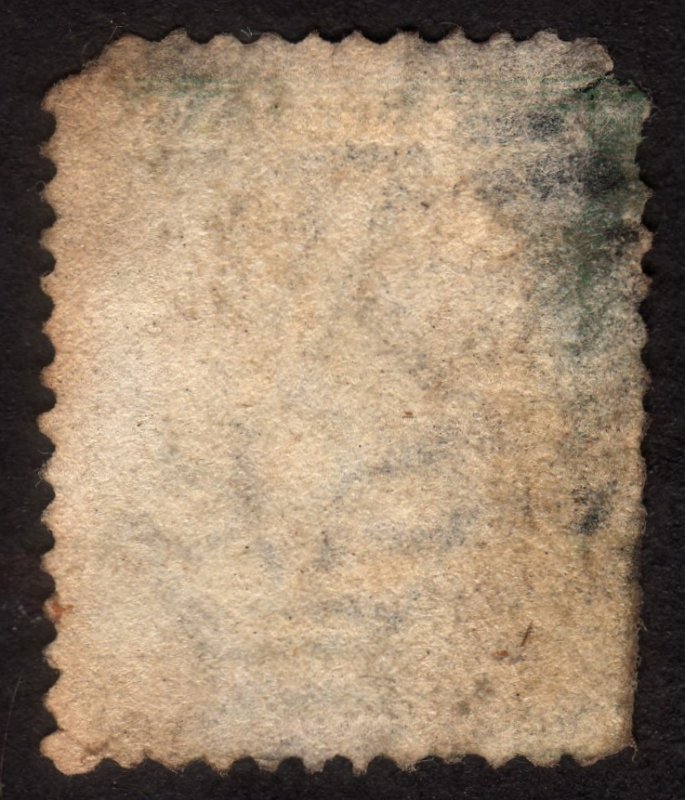 1867, Victoria 1p, Used, fault, Sc 110