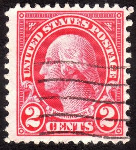 1926, US 2c Washington, Used, Sc 634