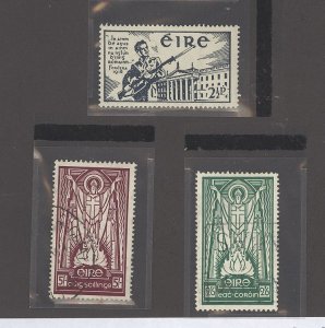 Ireland #120-122 Unused