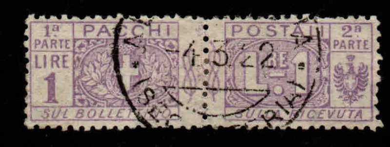 Italy Scott Q12 Used  Parcel Post stamp