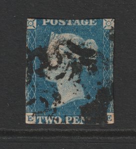 Great Britain an imperf 2d blue (sg 2)