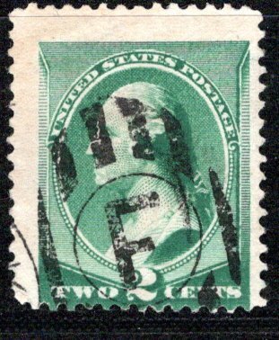 United States Scott # 213, used