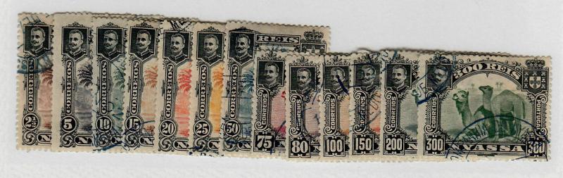 Nyassa - 1901 - SC 26-38 - Used - Complete set - 35 tear NC