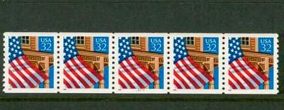 1996  Flag Over Porch  Sc 2913  MNH  shiny gum plate 22222 *