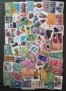 US 100 Different Used Stamp Lot Collection T6046