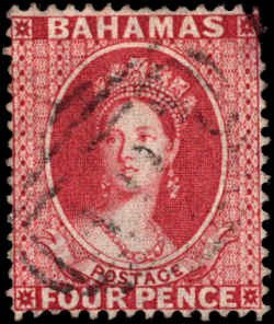 Bahamas #18, Incomplete Set, 1863-1881, Used