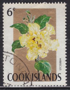 Cook Islands 207 Hibiscus 1967