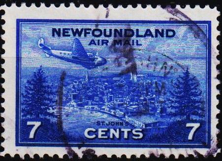 Newfoundland. 1943 7c  S.G.291 Fine Used