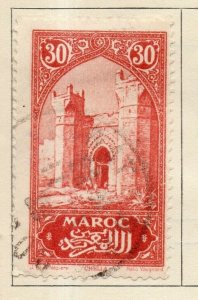 French Morocco 1923 Early Issue Fine Used 30c. NW-192887