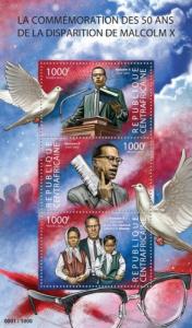 CENTRAFRICAINE 2015 SHEET MALCOLM X
