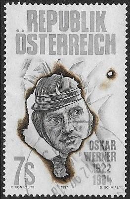 Austria - # 1740 - Oskar Werner - used