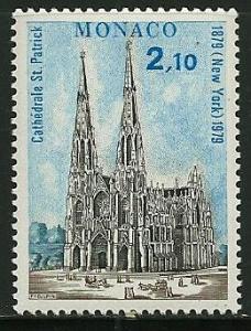 Monaco # 1195, Mint Never Hinge
