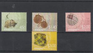 Tokelau 2014 MNH Weaving 4v Set Culture Taulima Pupu Tapili Ato 