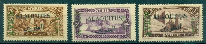 Alaouites #C5//C8  Mint VF LH  Scott $15.75   Missing C5