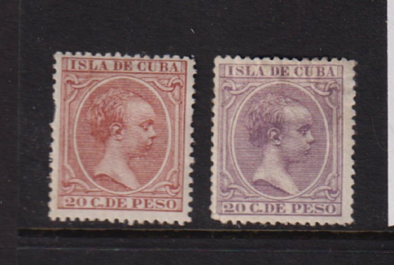 Cuba - #152-53 mint, cat. $ 35.00