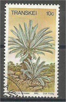 TRANSKEI, 1980, CTO 10c, Cycads. Scott 76