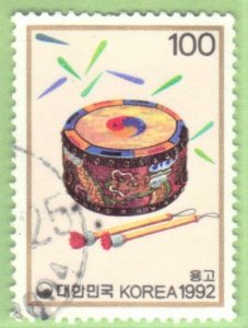 SOUTH KOREA SCOTT #1647 USED 100w  1991-92