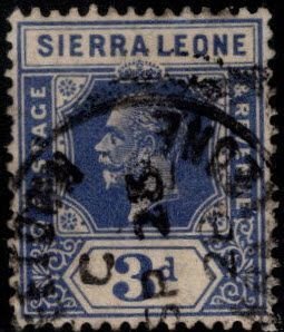 Sierra Leone Scott 127 Used KGV stamp