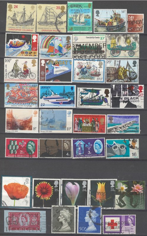 COLLECTION LOT # 53L GB 90 STAMPS CLEARANCE