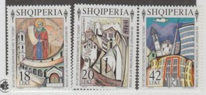 Albania Scott #2487-2488-2489 Stamp  - Mint NH Set