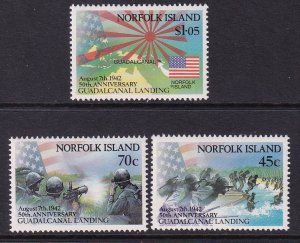 Norfolk Island 526-528 MNH VF