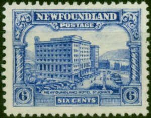 Newfoundland 1928 6c Ultramarine SG169 Fine MM