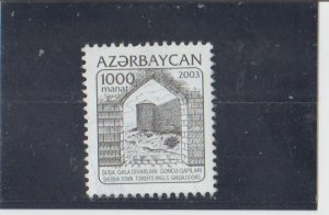 Azerbaijan  Scott#  754  Used  (2003 Main Gate)