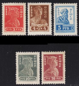 Russia Scott 238-41A complete set F to VF mint OG H & NH.