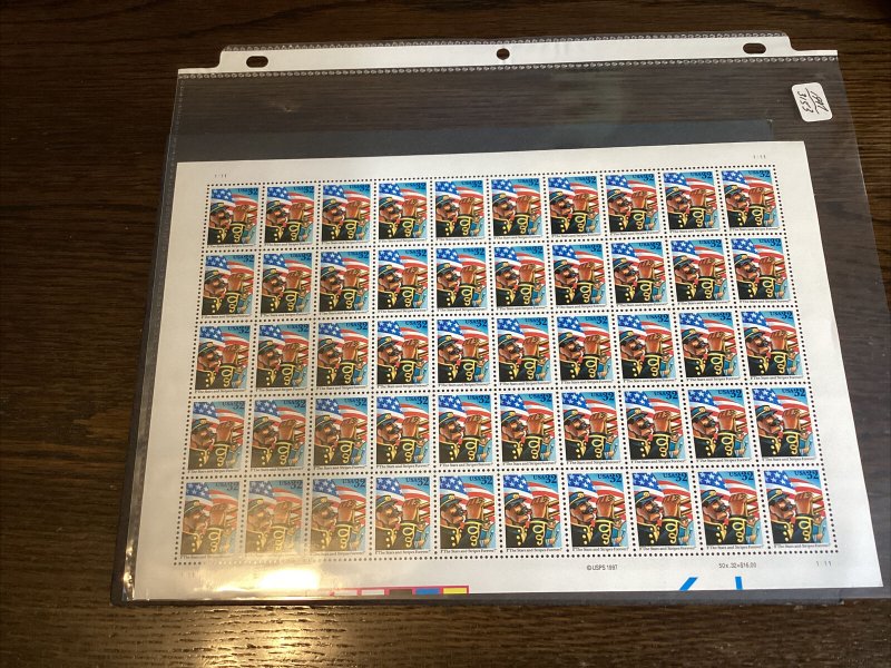 Scott #3153 - Stars & Stripes Forever 1997 - Full Sheet of 50 - 32¢ MNH-US