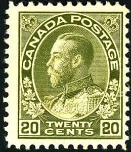 Canada #119 MINT OG LH
