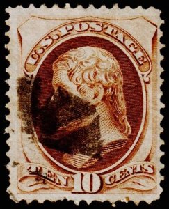 United States Scott 150 (1870) Used F, CV $35.00 C
