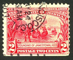 U.S. #329 USED