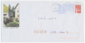 Postal stationery / PAP France 2002 Watermill