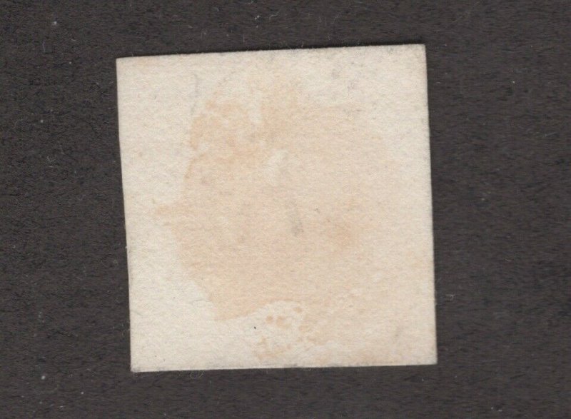 117P4 12c 1869 Proof on Card Stain From Mounting CV. $55 (JH 7/24)