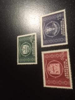 Austria sc 565-567 MH