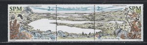 St. Pierre # 810, Seven Ponds Valley, Mint NH, 1/2 Cat.