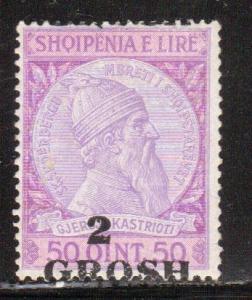 Albania Scott # 51,mint hr