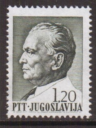 Yugoslavia   #932A  MNH  1972   Tito  1.20d  green