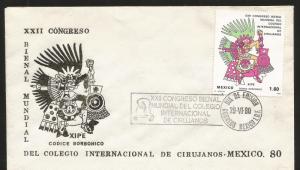 J) 1980 MEXICO, XXII INTERNATIONAL BIENNIAL CONGRESS INTERNATIONAL COLLEGE OF SU