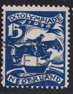 Netherlands   #B31  used  1928 Olympic Games 15c