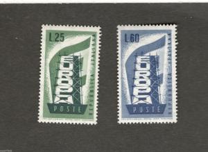 Italy SC #715-16 Europa Poste Republica Italiana MNH stamps