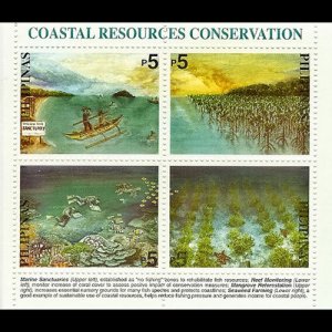 PHILIPPINES 2002 - Scott# 2792 S/S Coastal Resources NH