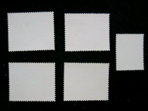 MALAYSIA - SCOTT# 87-91 - MH - CAT VAL $12.50