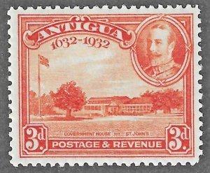 Antigua (1932)  - Scott # 72, MH