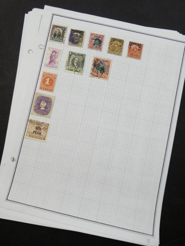 EDW1949SELL : CHILE Collection of 169 different on album pages. Scott Cat $170.