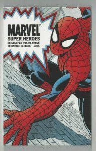 UX509-UX528 Marvel Super Heroes Complete Booklet Set Of 20 Cards Mint---