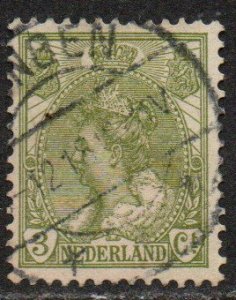 Netherlands Sc #62 Used