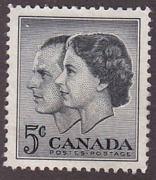 Canada 374 Royal Visit 1957